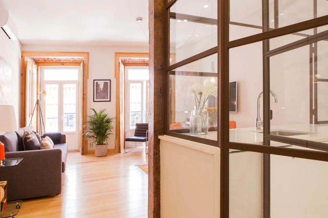Apartmán Charming Flat With Balconies Central Chiado District 2 Bedrooms & Ac 19Th Century Building Lisboa