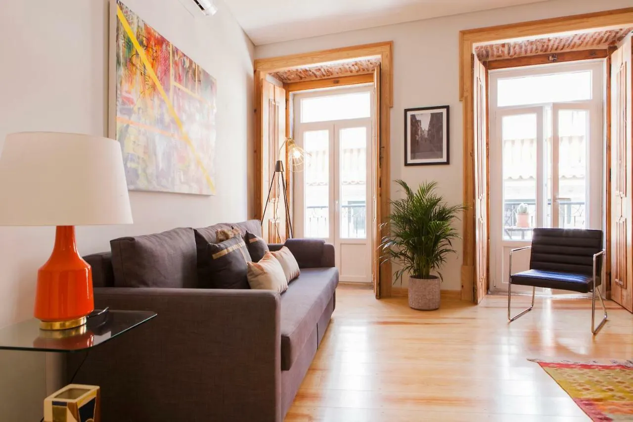 Charming Flat With Balconies Central Chiado District 2 Bedrooms & Ac 19Th Century Building Lisboa Portugalsko