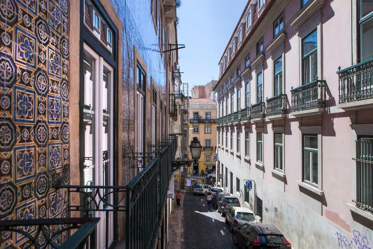 Apartmán Charming Flat With Balconies Central Chiado District 2 Bedrooms & Ac 19Th Century Building Lisboa Portugalsko
